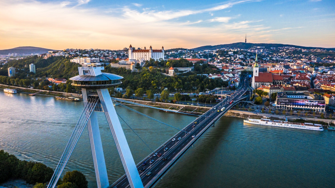 SNP Bridge Bratislava • Tourist Attraction Bratislava