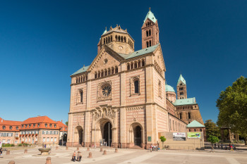 Speyer Cathedral from the outside.