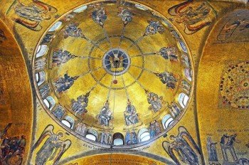 The Pentecost Dome inside St Mark's Basilica