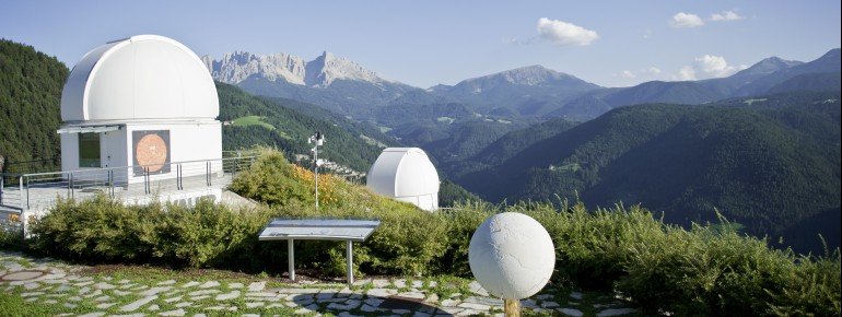 The observatory has a six-meter dome.