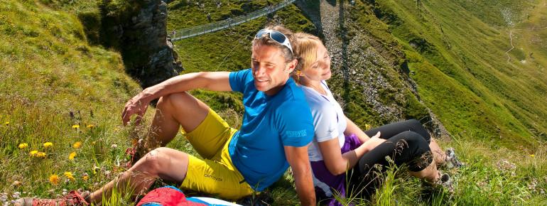 The starting point is the top station of the Stubnerkogelbahn cable car in Bad Gastein.