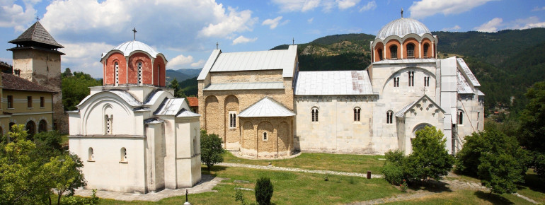 The monastery's construction took over a decade.