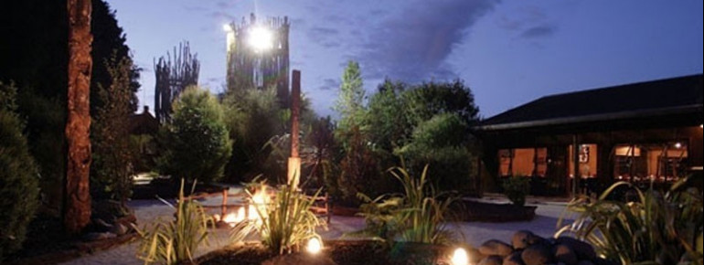 The village by night