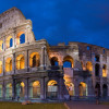 The Colosseum is one of the most famous sights of Rome.