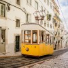 The funicular railways in Lisbon run up and down the hills of Lisbon.