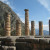 The pillars of Apollo's temple