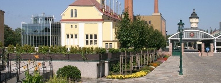View of the building complex
