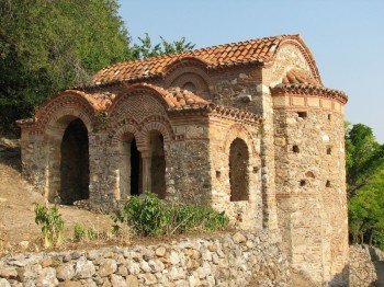 One of the smaller churches of Mystras