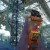 Spongebob squarepants roller coaster within the Nickelodeon Universe
