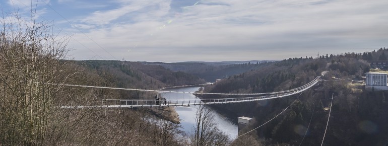 The bridge is one of the longest of its kind.