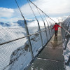 The TITLIS Cliff Walk is situated at over 3,000 meters above sea level.