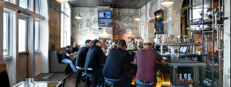 The Tivoli tap house offers more than 50 different beers and full-service dining. Brewery Tours are highly recommended.