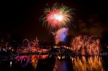 The Tivoli fireworks taking place at the end of December each year