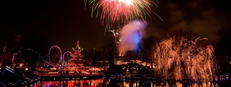 The Tivoli fireworks taking place at the end of December each year