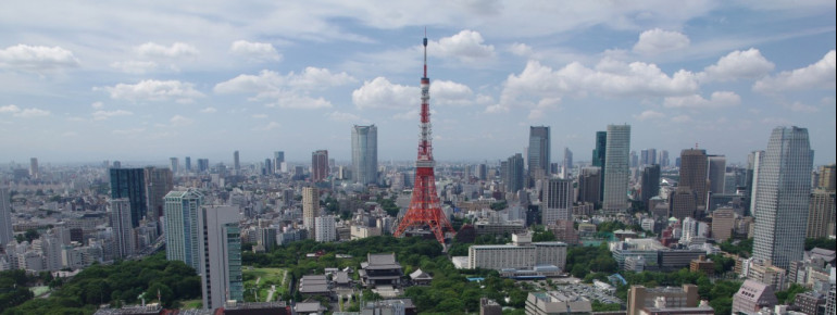 The tower was modelled after the Eiffel Tower.