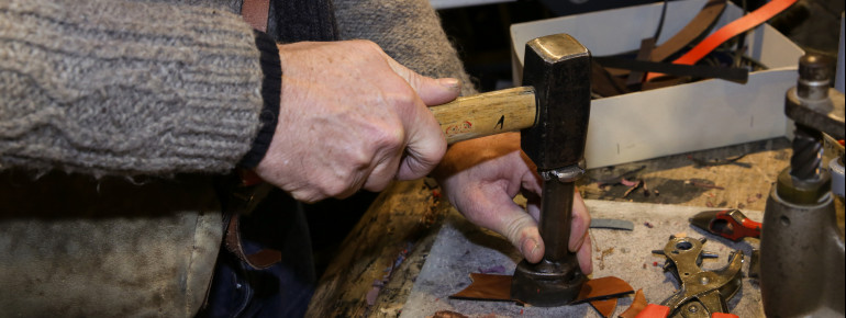 Different handicrafts are shown at the Market of Ideas.
