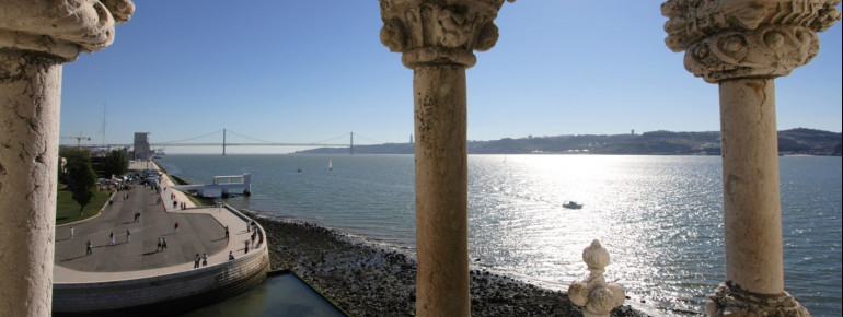View of the Tejo river.