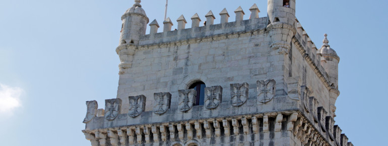 There is a viewing platform on top of the tower.