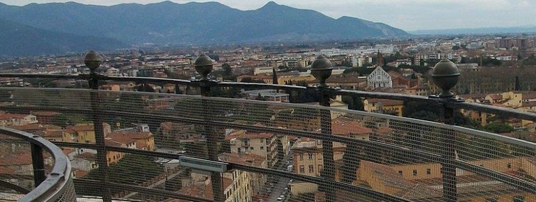 View from the Tower of Pisa