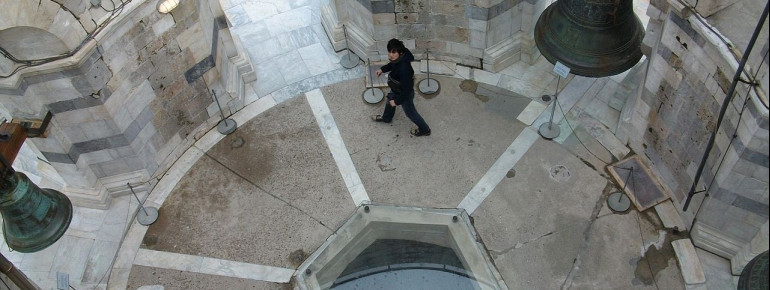 Bells inside the Tower of Pisa