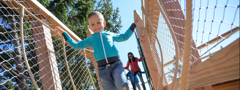 Children love the experience stations.