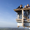 The Panarbora treetop walk takes you high above the ground.