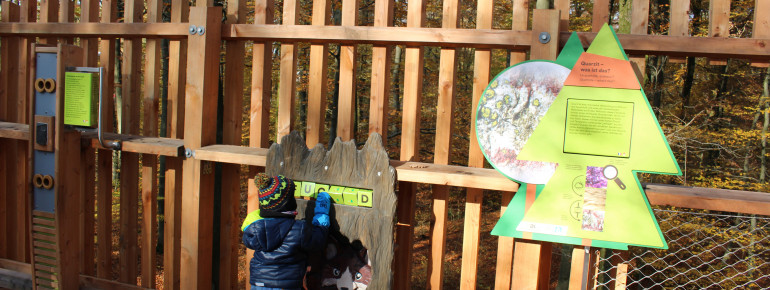 You will find many interactive stops along the way.