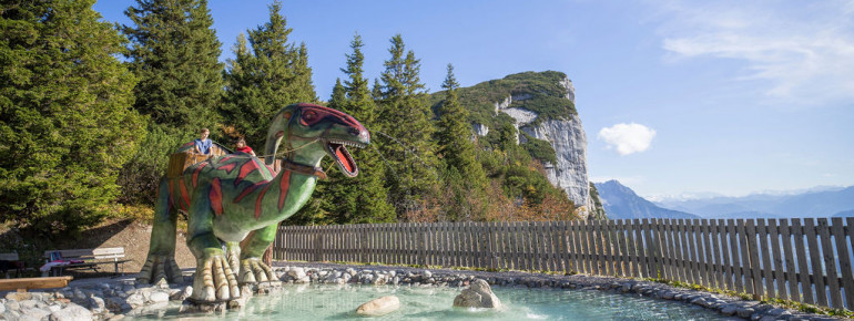 In Triassic Park you can experience prehistoric times at first hand!