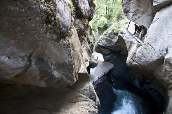 The Trümmelbach Falls are the biggest underground waterfalls in Europe.