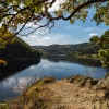 The Upper Lake of the Rurtalsperre dam in North Rhine-Westphalia.