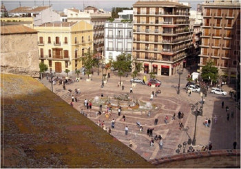 View from the gallery on the Virgin Mary Square