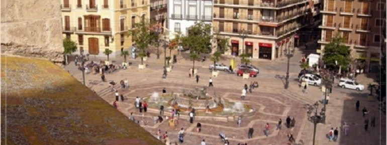 View from the gallery on the Virgin Mary Square