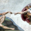 Michelangelo's "The Creation of Adam" is probably the most famous picture field in the Sistine Chapel