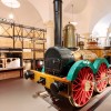 One of the main attractions of the museum is the railroad exhibition.