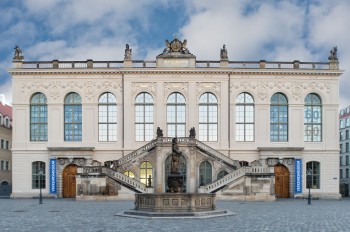 The museum is centrally located in downtown Dresden.