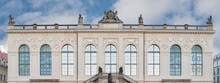The museum is centrally located in downtown Dresden.