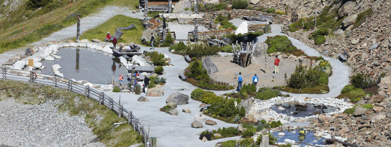 At the Vider Truja adventure park everything revolves around the theme of water.