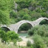 The three curved stone bridges