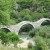 The three curved stone bridges