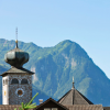 Triesenberg is an idyllic village in the Alps.