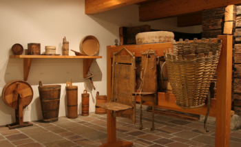 Visitors can see the former villagers' everyday life in the museum.