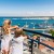 From the Warnemünde lighthouse, you can enjoy a sweeping view over the beach, promenade and Baltic Sea.