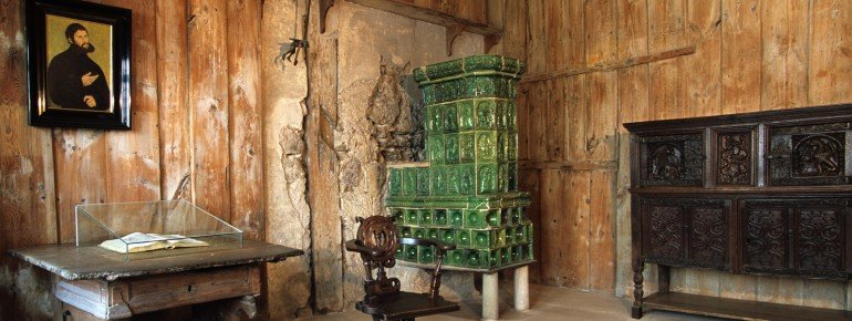 The "Lutherstube" was where Martin Luther stayed when he was in the castle.