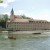 View of Weltenburg Abbey from the other side of the Danube