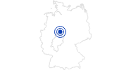 Spa Weser – Spa Bad Karlshafen in North Hesse: Position on map