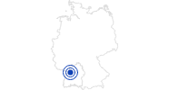 Therme/Bad Albtherme Waldbronn im Schwarzwald: Position auf der Karte