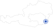 Therme/Bad Therme Loipersdorf im Thermenland Steiermark: Position auf der Karte