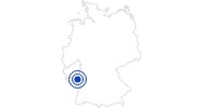 Therme/Bad Monte Mare Kaiserslautern in der Pfalz: Position auf der Karte