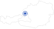 Therme/Bad Freibad Volksgarten in Salzburg & Umgebungsorte: Position auf der Karte