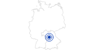 Therme/Bad Kristall Palm Beach in Nürnberg und Umgebung: Position auf der Karte